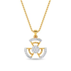 Diamond Ed Pendant Yellow Gold / 14KT