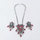 Triangle Pendant Necklace Set 4