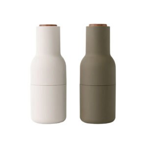 Bottle Grinder Set Ceramic Spice Mill 2 Pcs